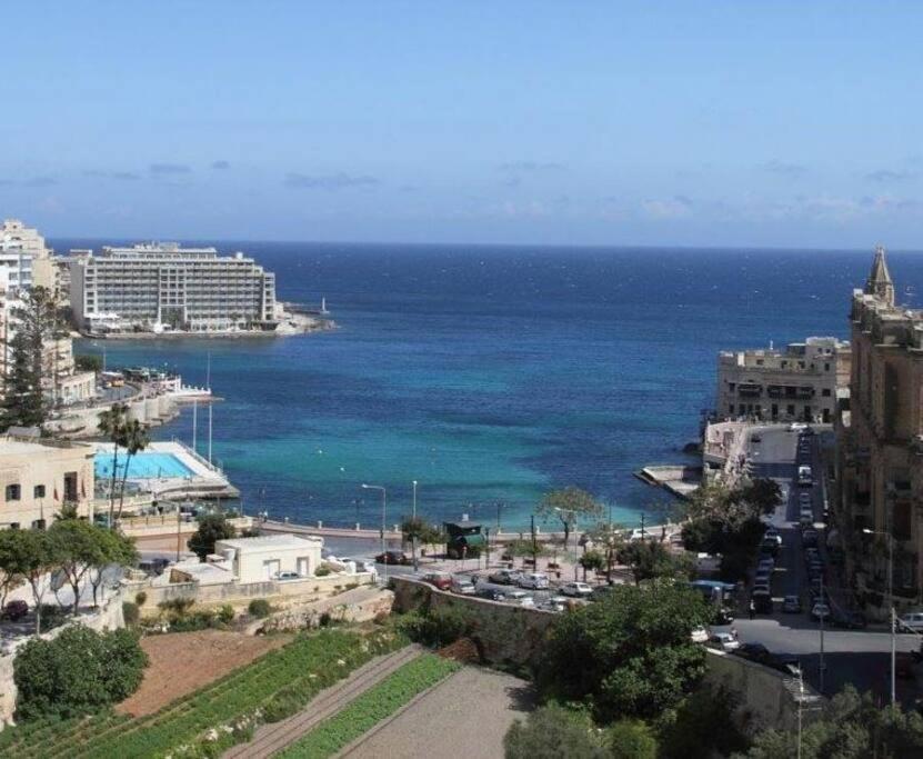3 Bedrm Apt Seaview Balluta Bay Слима Экстерьер фото